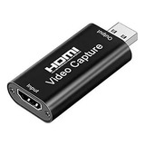 Capturadora Video Hdmi Usb 1080p Y 4k Para Obs Vlc Amcap