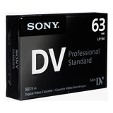 Sony Cassette Digital Video Standar Professional 60min Csc