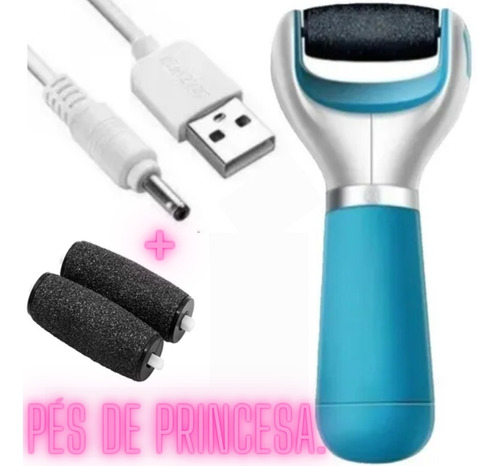 Lixa Eletrica De Pes Removedor Calos Pes Inchado Fadiga Usb 