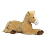 Caballo Palomino Gigante De Peluche 80 Cm Original