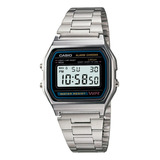 Relógio Casio Digital Unissex Prata A158wa-1df Original