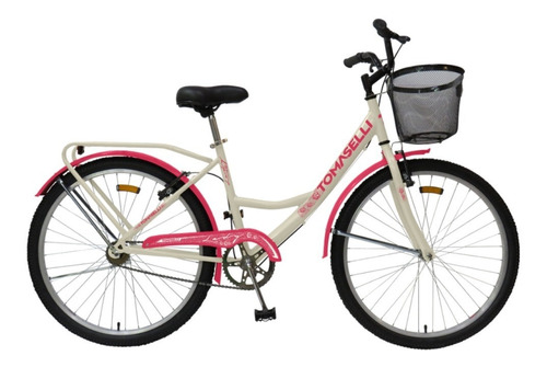 Bicicleta Tomaselli Lady Rodado 26 Canasto Parrill - Cordoba