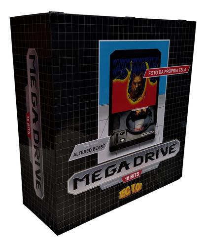 Caixa Vazia De Madeira Mdf Mega Drive 1 Altered Beast