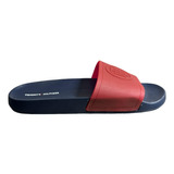 Sandalias Tommy Hilfiger Azul/rojo Original Y Nuevo Mujer