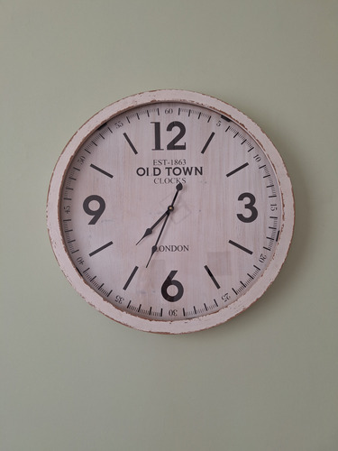 Reloj De Pared Vintage 