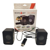 Parlante Shark Net Mini Sn-s880u Usb Sound System 2.0