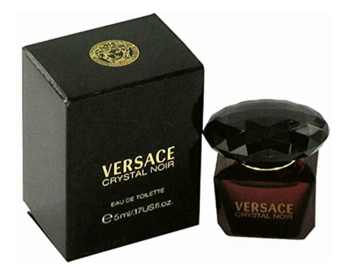 Versace Crystal Noir By Gianni Versace Edt .17 Oz Mini For