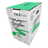 Caixa Cabo De Rede Cat6 Commscope (cinza) 305mt