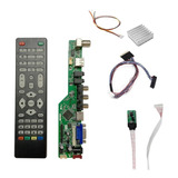 Placa Tv Lcd Led Universal Controladora Analógica S/inverter