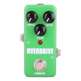 Guitarra Baixo Mini Pedal De Efeitos Sobre Drive Overdrive