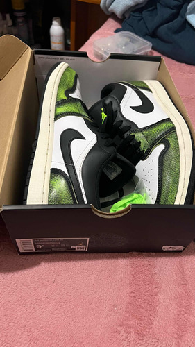 Jordan 1 Low Electric Green