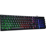 Teclado Gamer Profissional Barato Semi Mecânico Fortrek