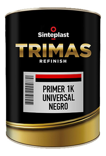 Primer Universal 1k Negro 1l Trimas Refinish Sinteplast Mm