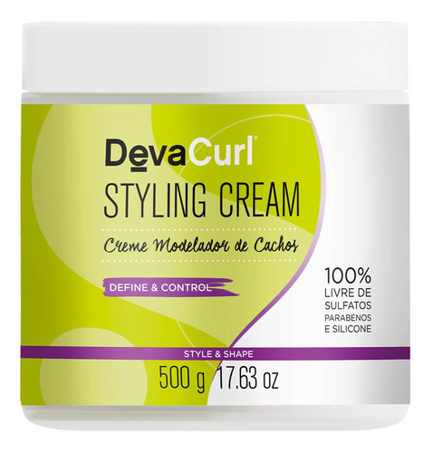 Creme Para Cachos - Deva Curl Styling Cream 500g