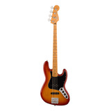 Fender Player Plus Jazz Bass, Sienna Sunburst Bajo Eléctrico Acabado Del Cuerpo Gloss Cantidad De Cuerdas 4 Color Naranja Oscuro Orientación De La Mano Diestro