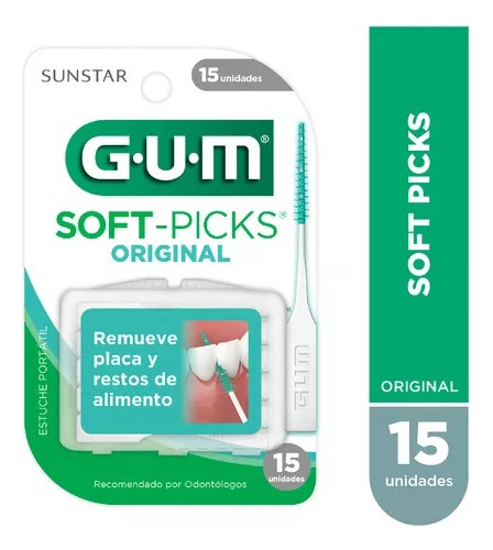 Cepillo Interdental Gum Soft Picks Original 15 U