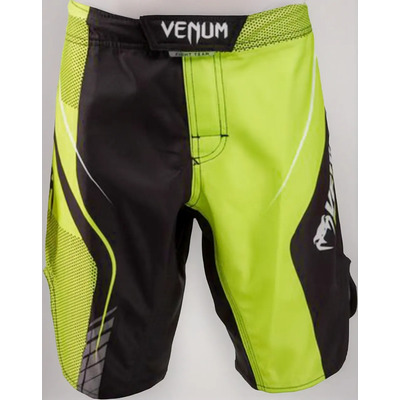 Fightshort Niño Venum Varios Modelos Mma Box B Champs Negro/neon Talla 14años