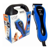 Maquina Peluquera Mascotas Canina Wahl Kit 11 Pzas Azul