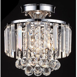 Candelabro Lámpara Cristal Colgante Techo Premium Luz E12 