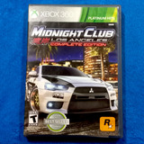 Midnight Club: Los Angeles -sin Manual Para Xbox 360