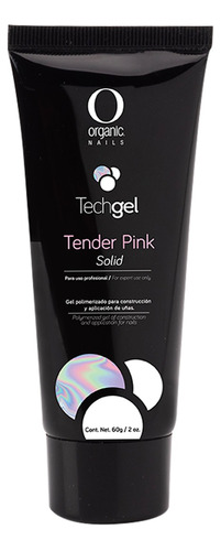 Tender Pink Gel De Techgel  By Organic Nails 