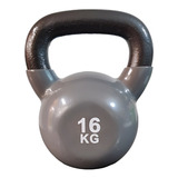 Pesa Rusa Kettlebell 16kg Acero Y Vinilo