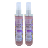 Kit 2 Body Splash Desodorante Colônia Ameixa 130ml