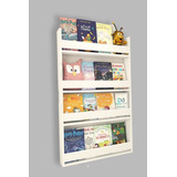 Librero Montessori Revistero Infantil Organizador Repisa Gde