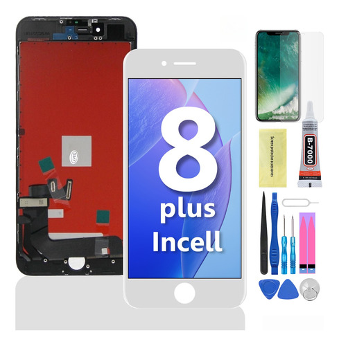 Pantalla Táctil Lcd Para iPhone 8 Plus Blanco A1864, A1897