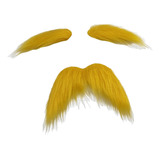 Conjunto De Cejas Y Barba Postizas, Bigote, Barba 16cmx5.5cm