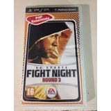 Psp Playstation Fight Night Round 3 Boxing Umd Original Cib