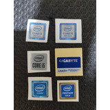 Adesivos De Processador Intel I3, Pentium, Amd.