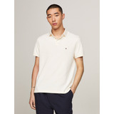 Polo 1985 Blanco De Corte Regular Tommy Hilfiger De Hombre