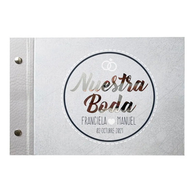 Album De Boda Para Fotos Y Firmas - Mod Nuestra Boda | Meses sin interés