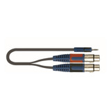 Cable Adaptor De Minijack A 2 Xlr De 3 Mt Quiklok Rksa/194-3