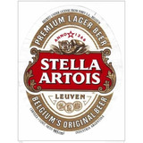 Carteles Antiguos Chapa 20x30cm Cerveza Stella Artois Dr-140