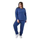 Roupa Térmica Plus Size Neve Forro Peluciado Pijama