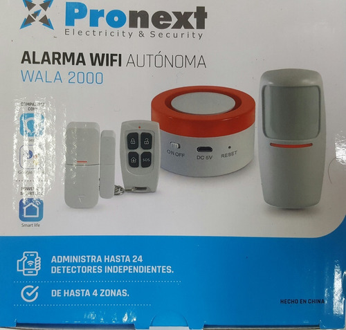 Kit Alarma Domiciliaria Inalambrica Wifi - Celular Belgrano