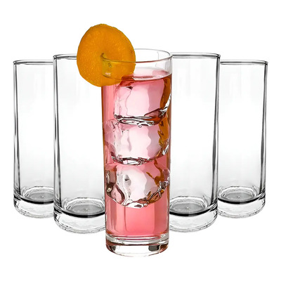 Vaso Grueso Jaibolero Jaibol Highball 290ml. Caja Con 20pzas Color Blanco | Envío gratis