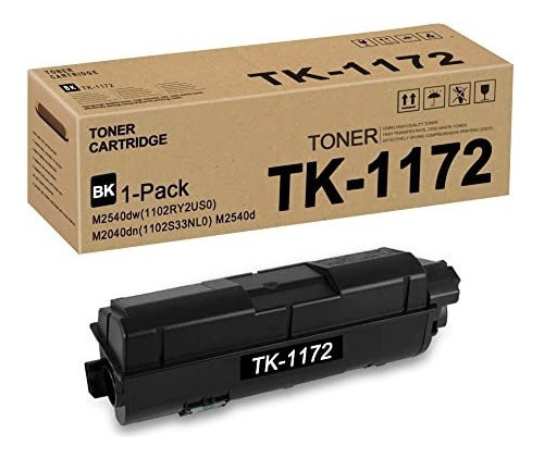 Cartucho De Toner Kyocera Tk-1172 Color Negro Laser /v /v