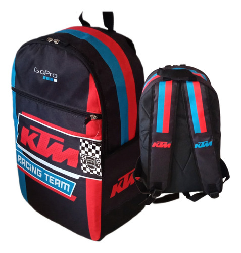 Mochila Ktm Moto Tricolor