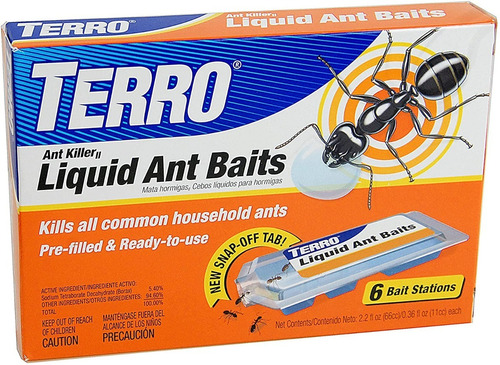 Kit X 6 Terro Gel Mata Hormigas Cebo Liquido Para Hormigas 