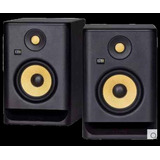 Monitores De Estudio Activos Krk Rp5g4 Color Negro Par