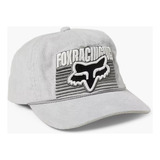 Gorra Carv Snapback Corderoy Gris Moto Atv Fox Juri 