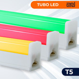 Lampara Led T5 9w 60cm Azul Roja Verde Amarilla Blanca Cali