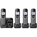 Teléfono Inalámbrico Panasonic Kx-tg274 Negro  4 Handys