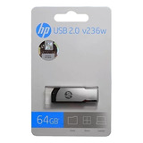 Pendrive 64gb  Marca Hp / 2.0 /  V206w 