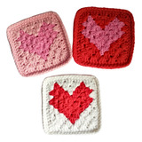 Posavasos Corazón Set X 4