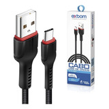 Cabo Carregador Rápido Usb Tipo C 3 Metros Reforçado Nylon