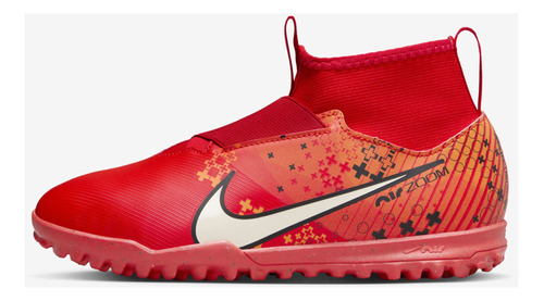 Zapatillas Nike Jr Mercurial Superfly 9 Academy Niños Rojo